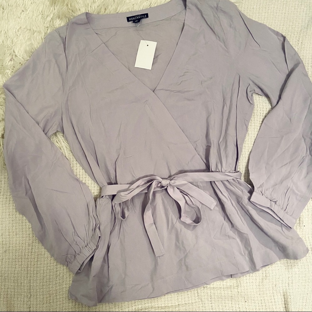 NWT! J Crew wrap top